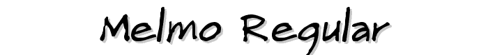 Melmo Regular font